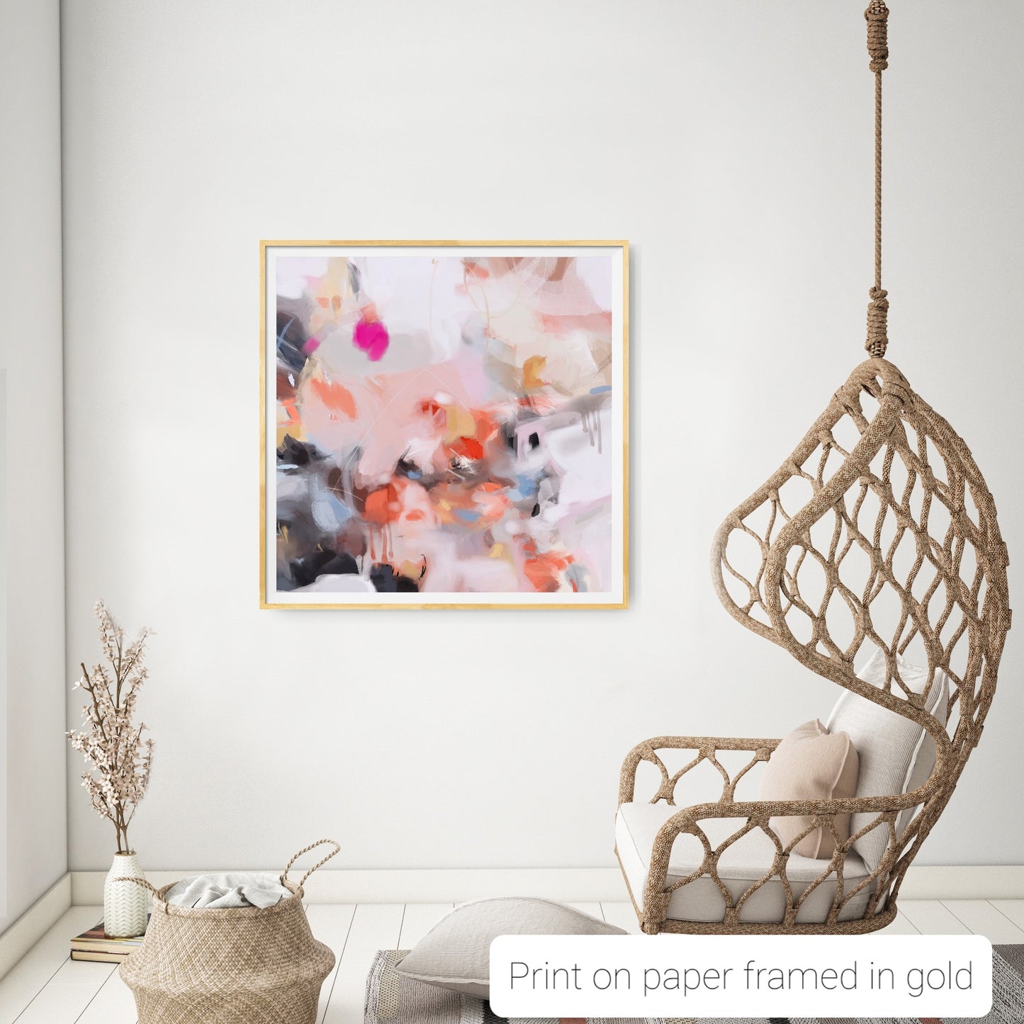 Cashmere (Framed Art Print)
