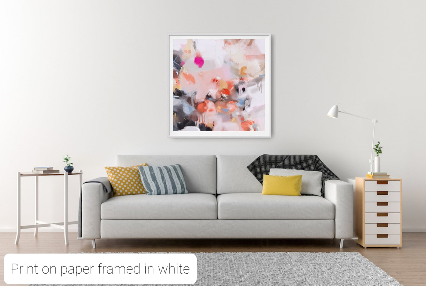 Cashmere (Framed Art Print)