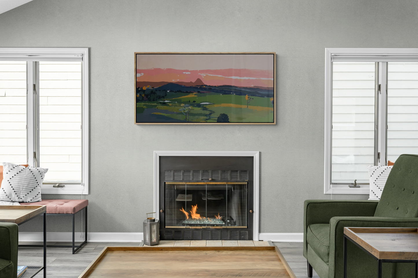 Seven Acres (with framing)