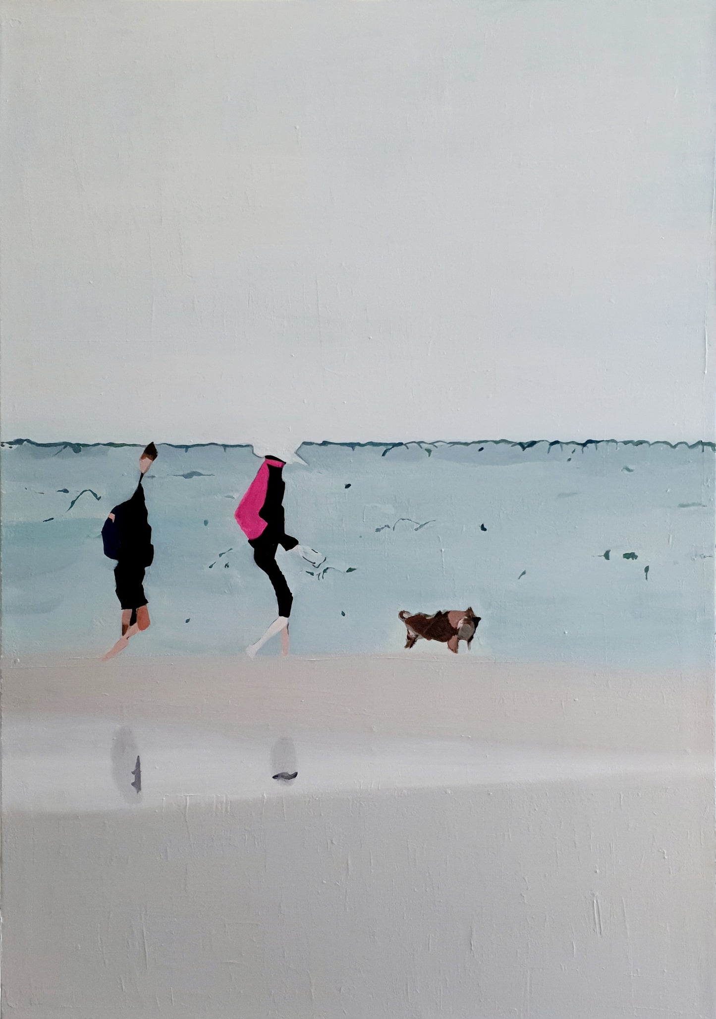 Beach Trotters (With Framing)