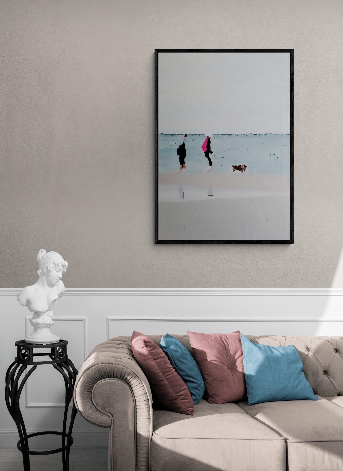 Beach Trotters (With Framing)